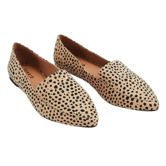 torrid Shoes - Torrid WW Cheetah Print Flats